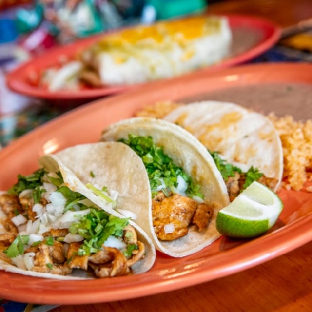 Chicken Tacos.