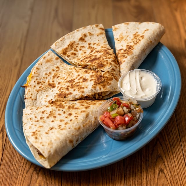 Steak & Chorizo Quesadilla.