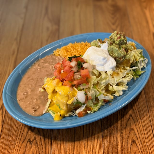 Chicken Chimichanga.