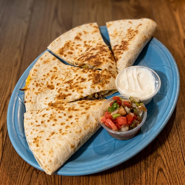 Steak Quesadilla.