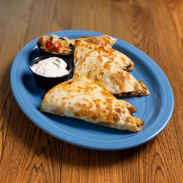 Lunch Quesadilla.