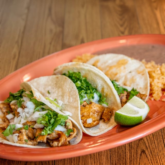 Chicken Tacos.