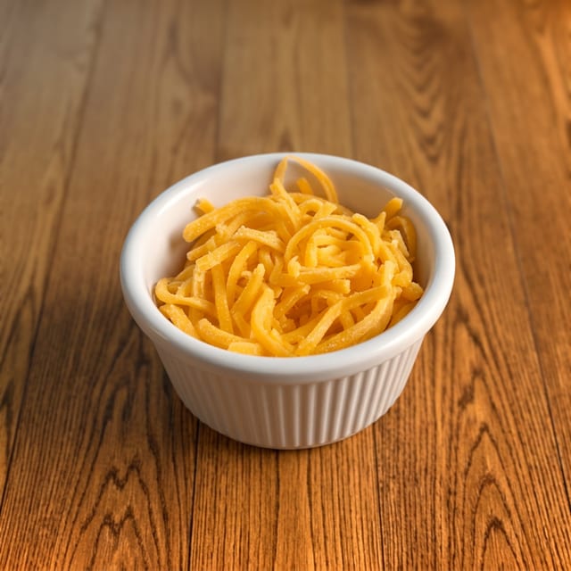 2 oz. Shredded Cheese.